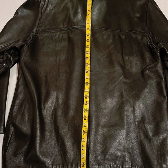 EUC Danier Men's Leather Coat sz M - Picture 9 of 16